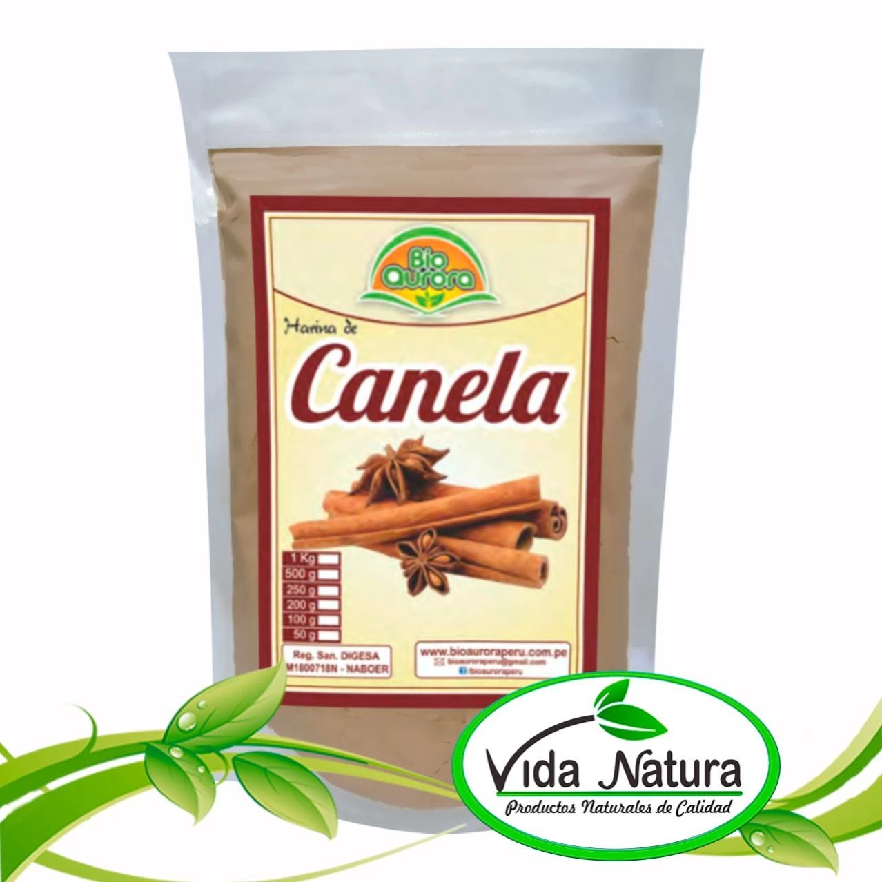 CANELA POLVO 100 g