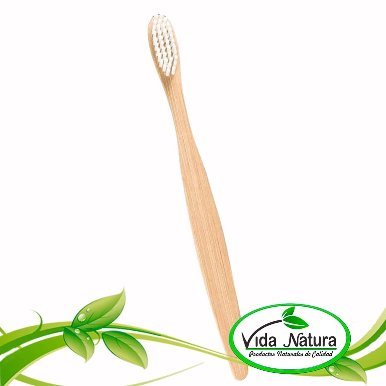 CEPILLO DE BAMBU BLANCO (ECOLÓGICO)
