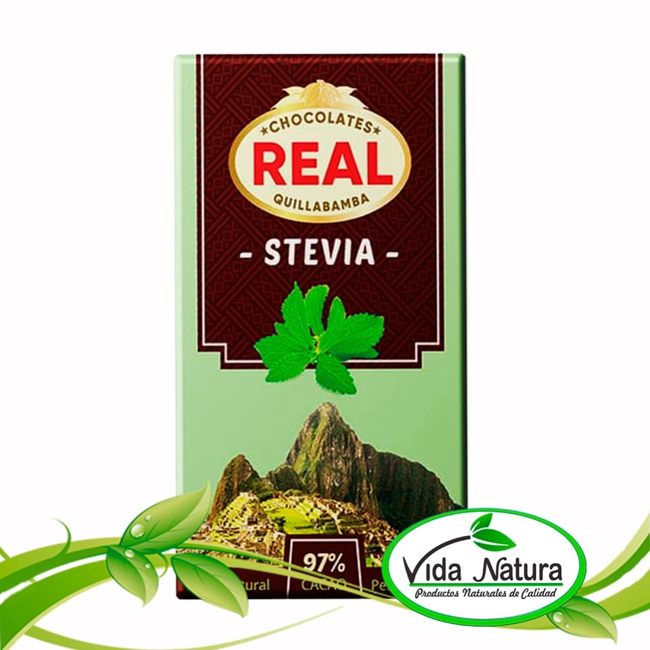 CHOCOLATE C/ STEVIA 20 g - CACAO