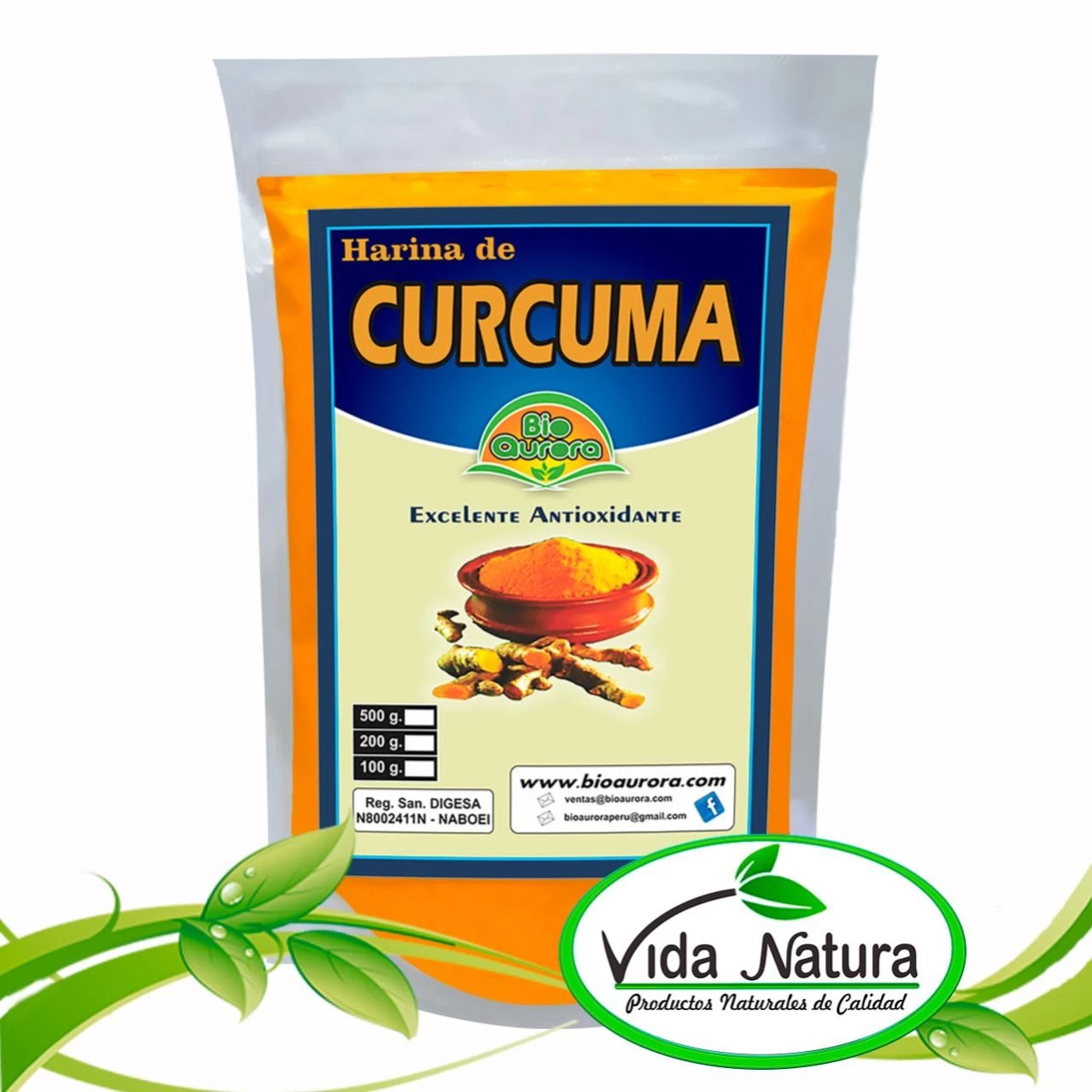 CURCUMA POLVO 200g