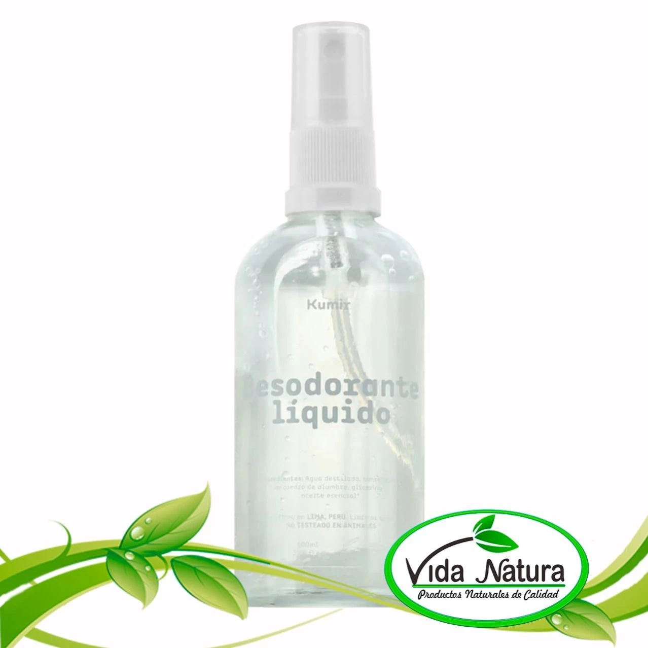 DESODORANTE LIQUIDO NATURAL SENSIBLE (LIBRE DE ALUMINIO) - AROMA YLANG YLANG