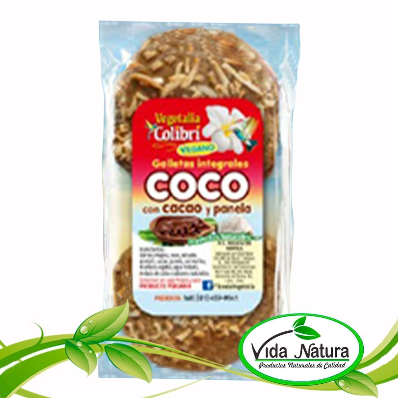 GALLETA INTEGRAL COCO