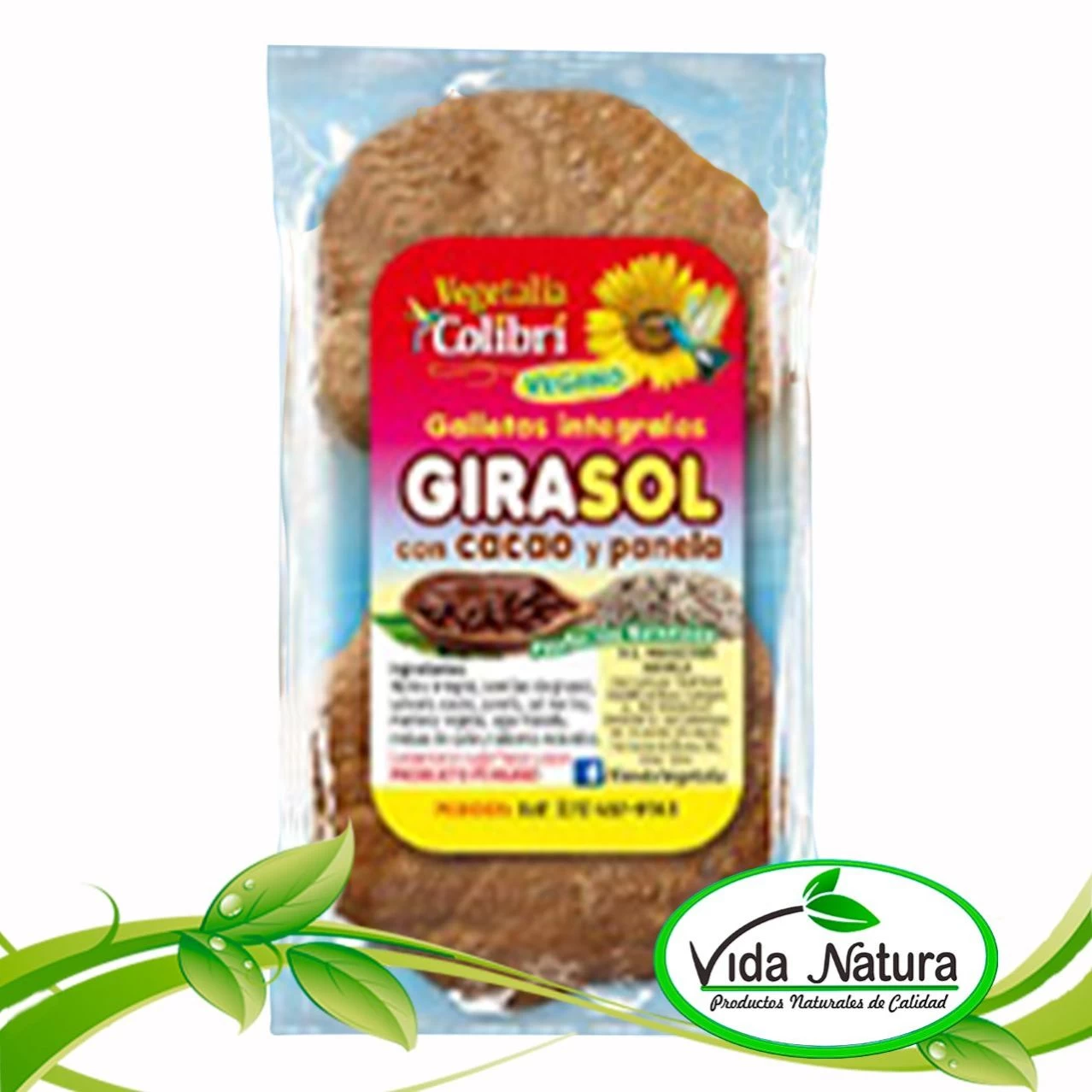 GALLETA INTEGRAL GIRASOL