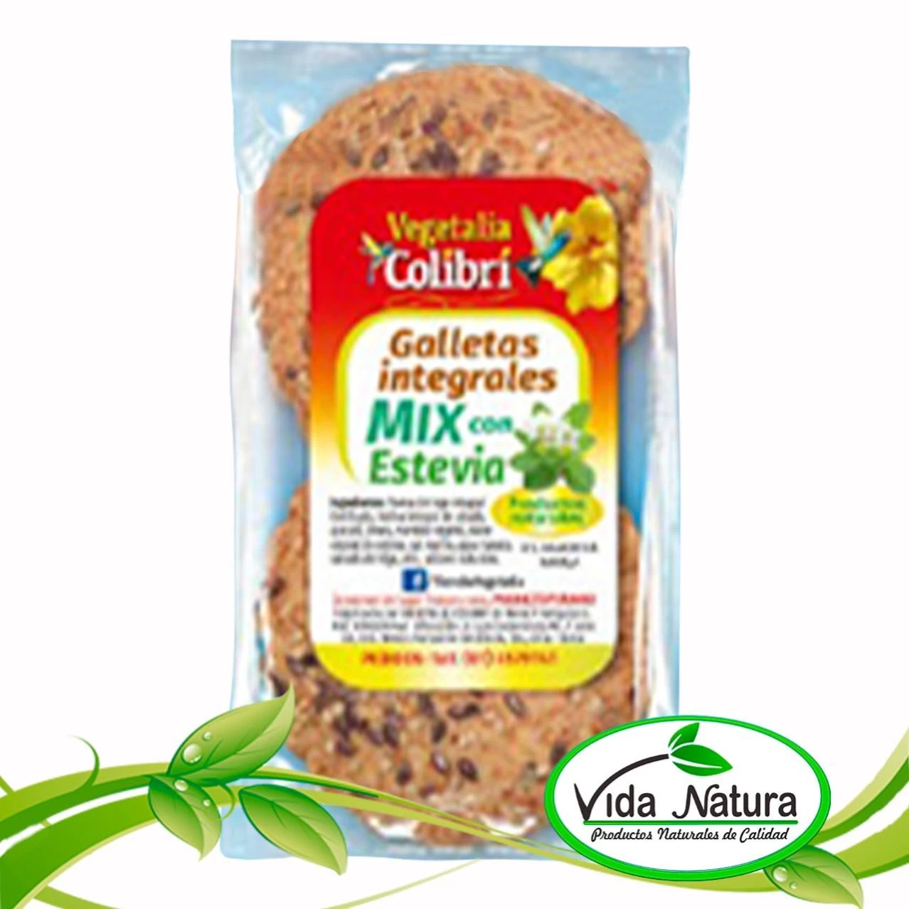 GALLETA INTEGRAL MIX C/STEVIA