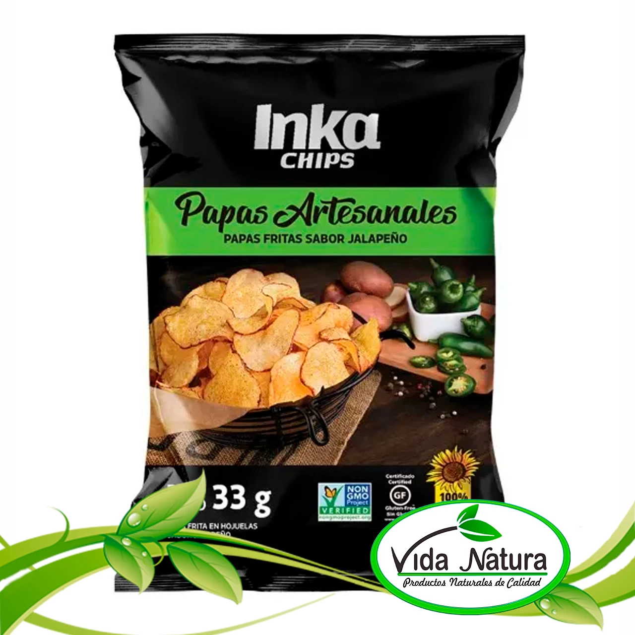 PAPA INKA CHIPS PICANTE JALAPEÑO