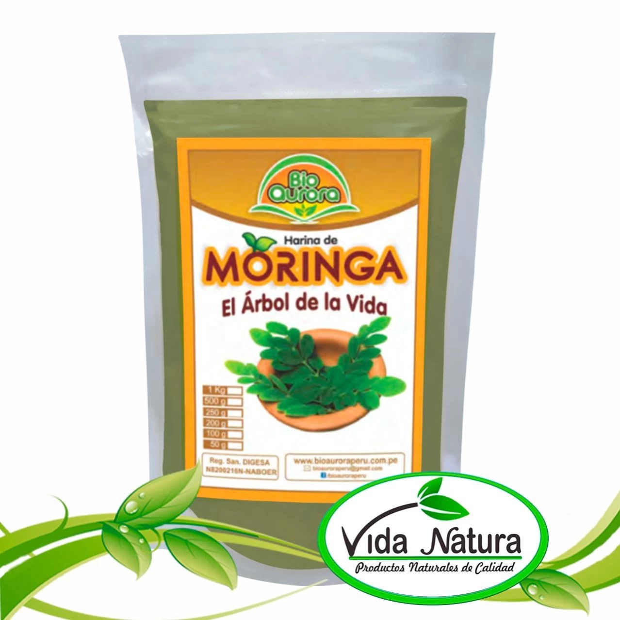 MORINGA POLVO 100 g