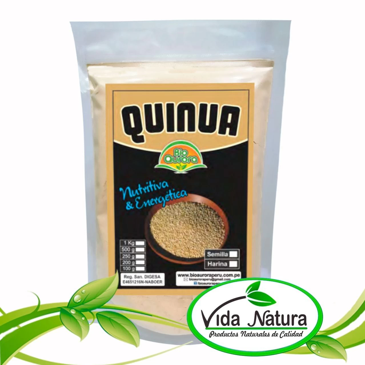 QUINUA POLVO 200 g