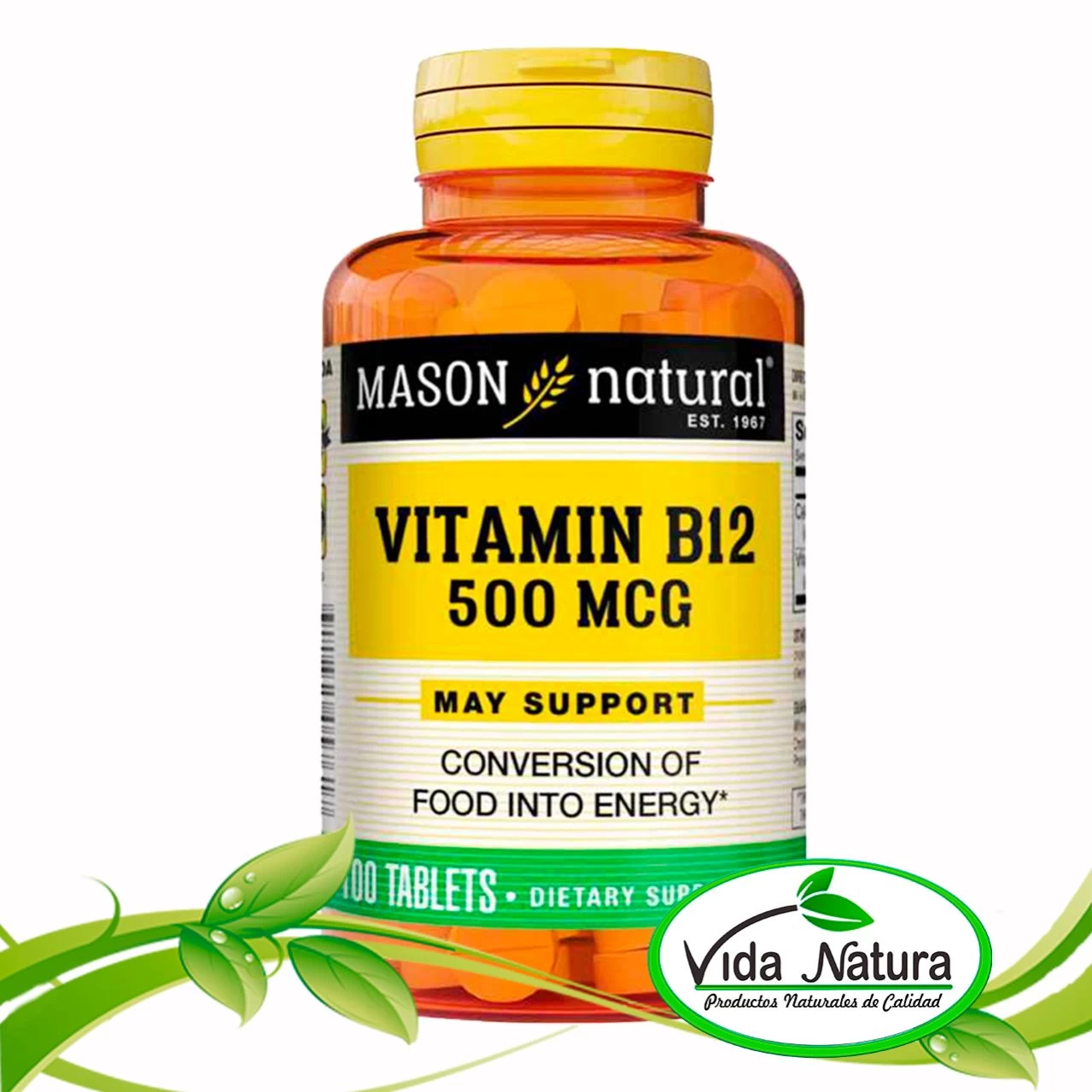 VITAMINA B12 FRASCO 100 TAB./250 MCG