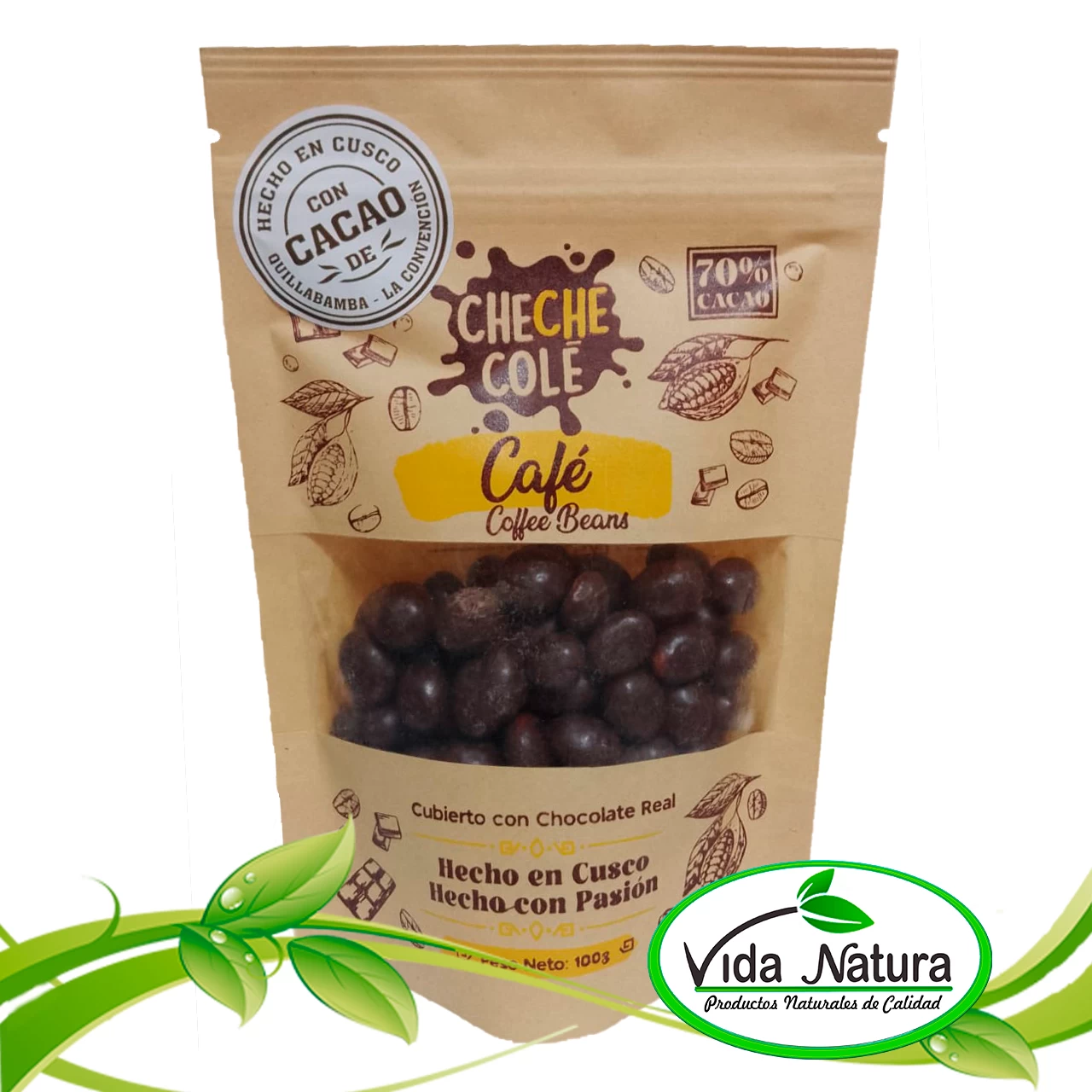CAFE CON CHOCOLATE 100G - CACAO
