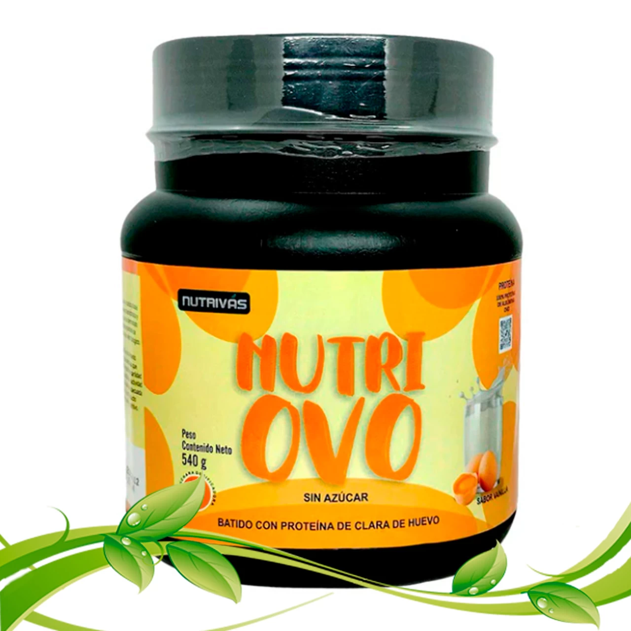 PROTEINA DE ALBUMINA DE HUEVO 500G NUTRI OVO